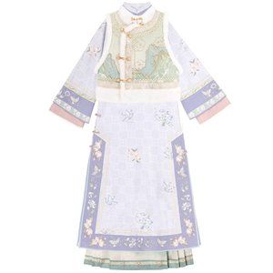 Women Fall/Winter Ancient Fashion Qing Dynasty Style